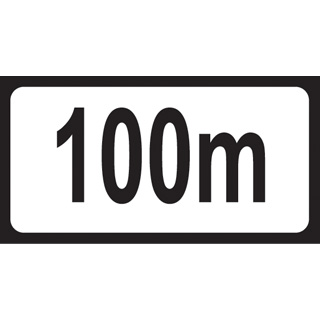 Distance 100m Add-on Plate
